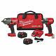 Milwaukee 2988-22 M18 Fuel 1/2 & 3/8 Dr Impact Wrench Kit New