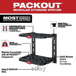 Milwaukee 48-22-8480 PACKOUT Heavy Duty Racking Kit with 50 Pound Capacity