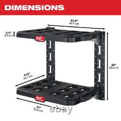 Milwaukee 48-22-8480 PACKOUT Heavy Duty Racking Kit with 50 Pound Capacity