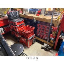 Milwaukee 48-22-84PKIT PACKOUT Heavy Duty Polymer Tool Box Combo Kit