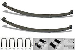 NEW! 1967 1973 Mustang Rear Leaf Springs Kit with shackles U bolts I-bolts Set