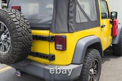 New MORryde Heavy Duty Tailgate Hinge Kit / For 07-17 Jeep Wrangler JK JP54-003
