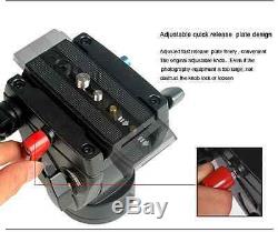 Professional Heavy Duty Monopod Fluid Head kit DSLR Camera Camcorder 72 inch