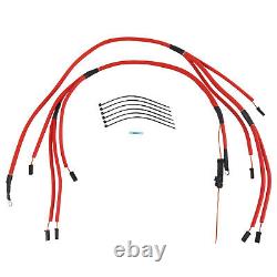 RED Glow Plug Harness Kit HEAVY DUTY For CHEVROLET GMC 6.5L 6.5 TURBO DIESEL