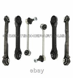Rear Control Arm Arms Track Rod Guide Rod Sway Bar Link kit 6pc for BMW E90 E91