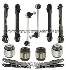 Rear Trailing Control Arm Arms Track Guide Rods for BMW E90 SUSPENSION KIT 14 pc