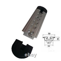 Recessed L Track and Airline Track, Heavy Duty Track Rail Kit-2 Packs