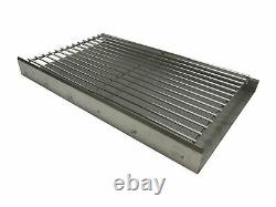 Replacement DIY Brick BBQ Heavy Duty Charcoal Grate & Ash Tray Kit Aluminized