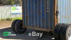 Shipping Container wheels EZY WHEELS real HEAVY DUTY kit. Australian Made