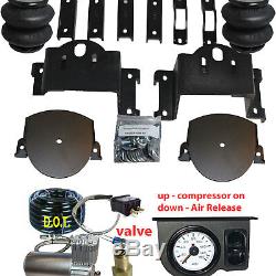 Silverado air bag helper springs kit airbags no drill 2011-17 8 lug Air Manageme