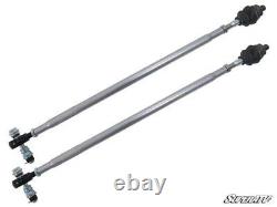 SuperATV Heavy Duty Tie Rod Kit for Can-Am Maverick X3 (72 Body) See Fitment