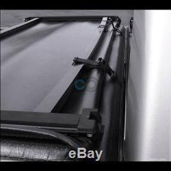 Tri-Fold Soft Tonneau Cover For 05-19 Frontier Crew Cab / 09-12 Equator 5 Ft Bed