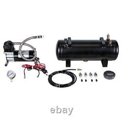 United Pacific 46154 Air Compressor & Tank Kit Competition Series Heavy Duty