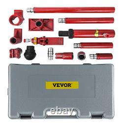 VEVOR 10 Ton Porta Power Hydraulic Jack Auto Body Frame Repair Kit 39cm Lift Ram