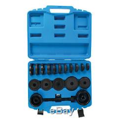 Wheel Bearing Removal Tool Kit 22 Pce Heavy Duty Steel + Lifetime Warranty