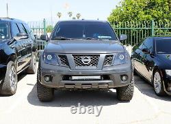 120w 20 Led Light Bar Withlower Pare-chocs Support, Câblages Pour 04-18 Nissan Frontier