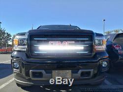 150w 30 Cree Led Light Bar Withbehind Grille Support, Câblage Pour 14-18 Gmc Sierra