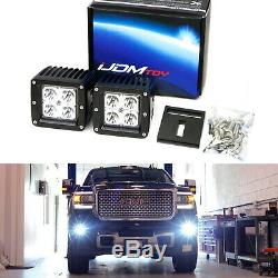 40w Cree Led Avec Pods Foglamp Support / Câblages Pour Gmc Sierra Chevy Colorado Tahoe