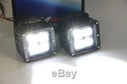 40w Cree Led Avec Pods Foglight Support, Câblages Pour Ford F250 F350 F450 Excursion