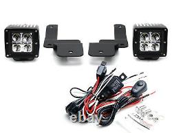 40w Cree Led Balda Lights Avec Support A-pillar/wiring Pour Chevy Silverado 1500 19-up