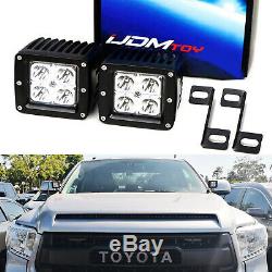 40w Cree Led Pod Light Kit Avec A-pilier Supports, Câblages Pour 07-up Toyota Tundra