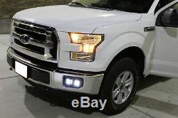 80w Cree Led Cubique Antibrouillards Withmounting Supports, Bezels Pour 2015-2017 Ford F-150