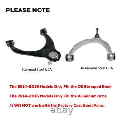 Bras De Contrôle Supérieur Pour Kit De Nivellement 2-4 2014-2018 Chevy Silverado Gm Sierra 1500