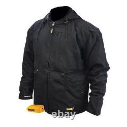 Dewalt Dchj076abb-xl 20v Heavy Duty Work Coat Kit Noir XL