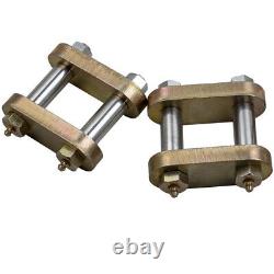 Greasable Shackle Spring Bolt Link Kit For Heavy Duty Tandem Axle Truck Trailer