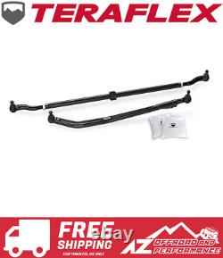 Kit de direction TeraFlex Heavy Duty Drag Link & Tie Rod pour Jeep JL JLU JT 18 et plus récent