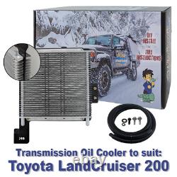 Kit de refroidisseur d'huile de transmission lourde double pour LandCruiser Série 200