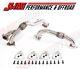 Kit De Remplacement Oem Swag Heavy Duty Up-pipe Pour Ford 6.4l Powerstroke 2008-2010