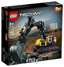 Lego 42121 Technic Heavy-duty Excavator Building Kit 569 Pcs