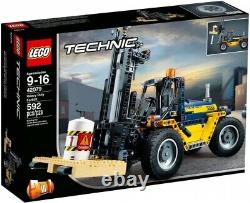 Lego Technic Chariot Élévateur Lourd (42079) Kit De Bâtiment 592 Pcs Ensemble Retraité