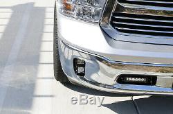 Pare-chocs Inférieur Mont Led Barre Avec Support, Câblage Pour 11-18 Dodge Ram 1500
