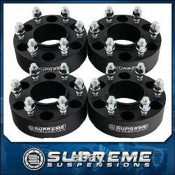 Pour 03-14 Ford F-150 Expedition 4pc Kit 2 Hub Centric Wheel Spacers 6x135mm Pro