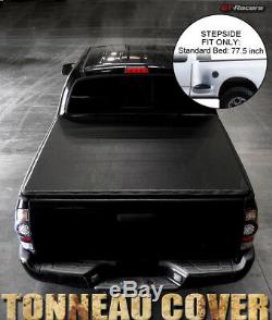 Pour 1997-2003 F150 Flareside Reg / Super Cab 6.5' Lit Snap-on Vinyle Tonneau Cover