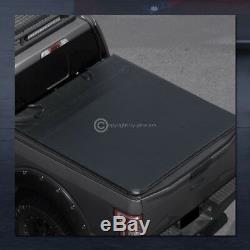 Pour 2007-2014 Chevy Silverado / Gmc Sierra 6.5 Ft Bed Snap-on Vinyle Tonneau Cover