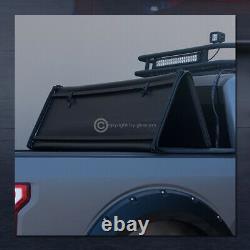 Pour 2014-2018 Chevy Silverado/gmc Sierra 5.8 Ft Bed Tri-fold Soft Tonneau Cover