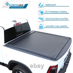 Pour 2014-2018 Silverado/sierra 5.8ft Bed Tonneau Cover Retractable Waterproof