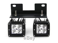 Raptor Style 80w Double Led Cree Pods Withfoglamp Support / Câblage Pour 04-06 Ford F150