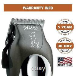 Wahl Pet Clippers Professional Heavy Duty Trimmer Thick Hair Dog Grooming Kit De Grooming